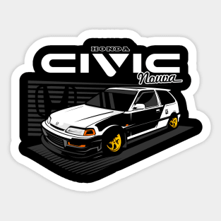 Honda Civic Nouva Sticker